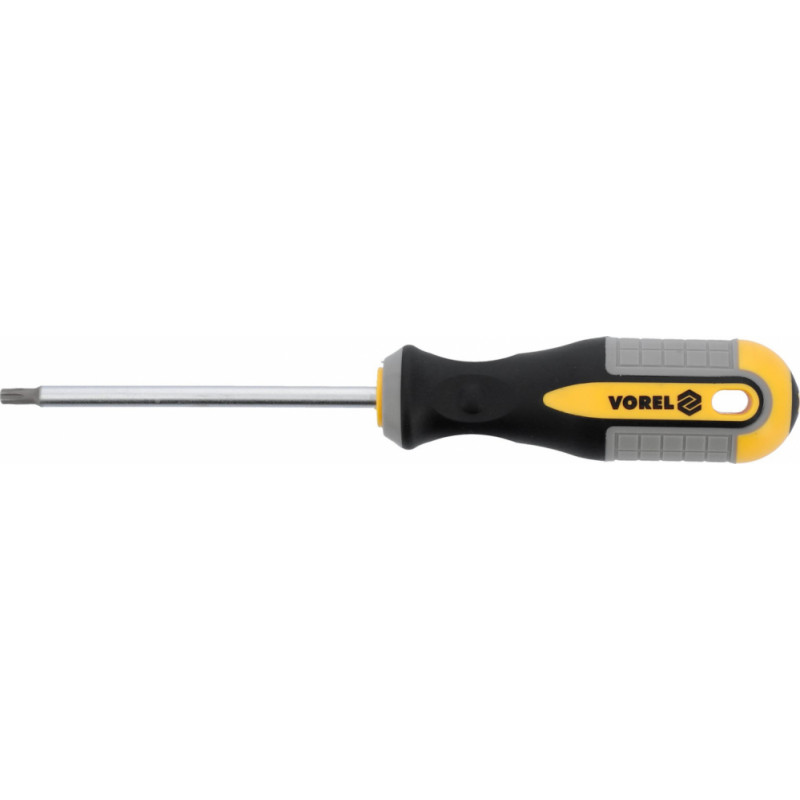 Vorel Torx skrūvgriezis T10x100MM, VOREL, 60885, CrV tērauds, magnētisks, universāls