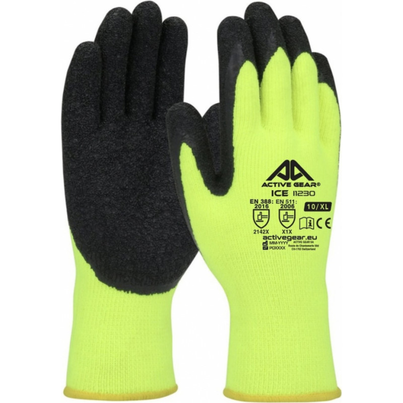 Active Gear Ziemas cimdi siltināti 9 L izmērs Active ICE I1230NP