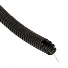 Pipelife Gofrēta caurule ar stiepli PIPELIFE UV, 750 N, D40 mm, melna, 25 m - gab