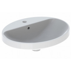 Geberit izlietne VariForm, 550x450 mm, ovāla, virsmā, balta