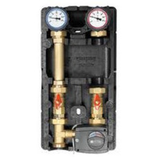 Afriso PrimoTherm® 180-2 grupa bez sūkņa ar 3-pušu vārstu, izol.#