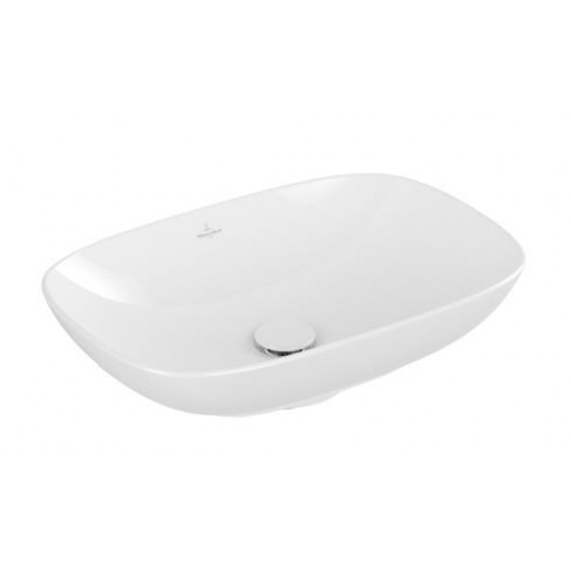 Villeroy & Boch izlietne Loop & Friends, 560x380 mm, uz virsmas, balta TitanCeram