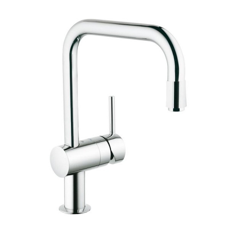 Grohe virtuves izlietnes maisītājs ar izvelkamu dušu Minta, hroms