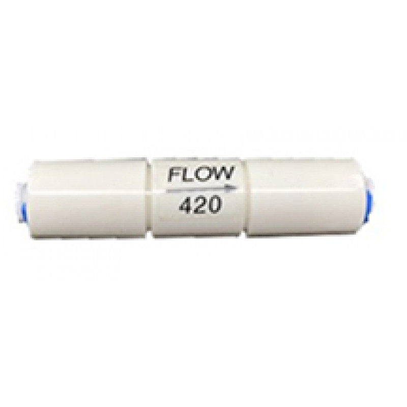 Ūdens Būve Notekūdeņu plūsmas ierobežotājs 1/4Tub x 1/4Tub - FLOW420