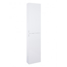 Jika augstais skapis Pure, 400x126 mm, h=1800 mm, 2D, spīdīgs balts