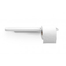 Brabantia tualetes papīra turētājs ar plauktu MindSet, mineral fresh white