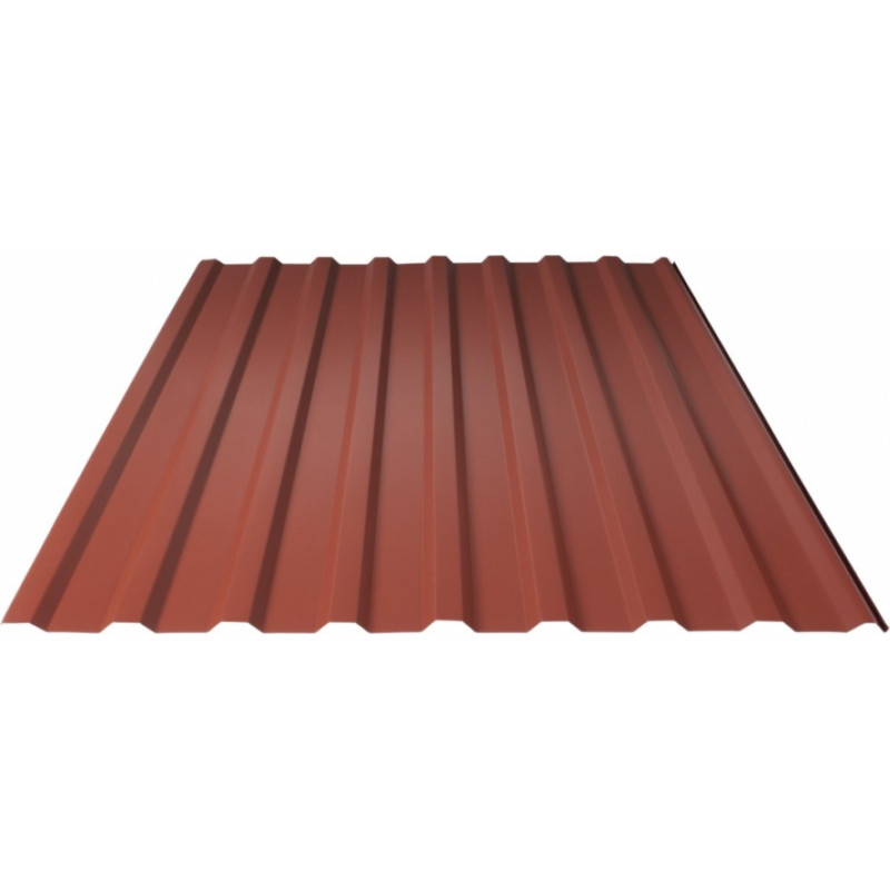 Toode TP20 PURAL BT MATT metāla jumta segums, Z350, 0.50mm, RR29/Sarkans