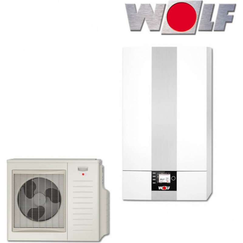 Wolf dalītais siltumsūknis BWL-1S-07 gaiss/ūdens 7kW - gab.