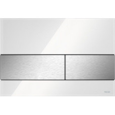 Tece square WC plāksne (9240801) balts/nerūs.tērau