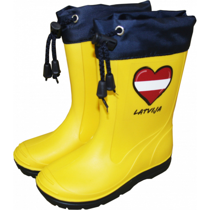 Paliutis Zābaki PVC bērnu dzelt. 33 izm. ar manž. Latvija