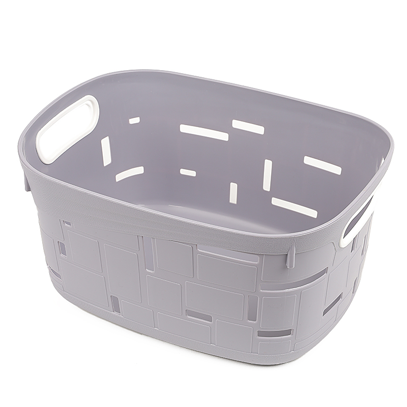Besk Groziņš plastmasas City 36x29x20cm, pelēks