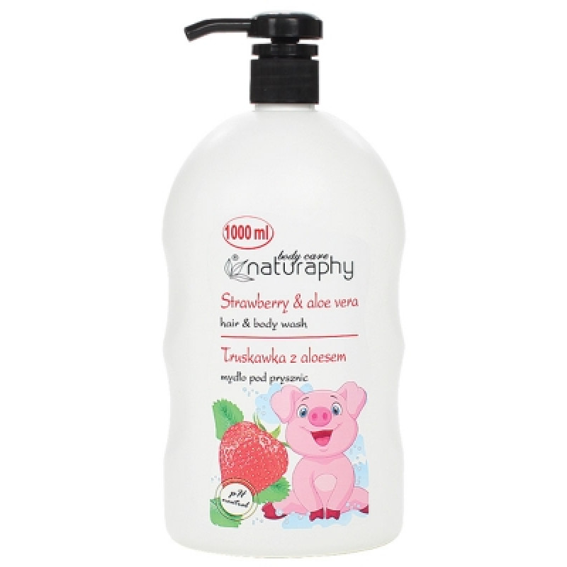 Naturaphy Dušas želeja 1000ml Strawberry
