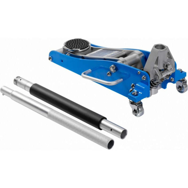Hogert Zema profila hidrauliskais domkrats HT8G062 HOGERT, 1.5T, 85mm - 370mm, alumīnija