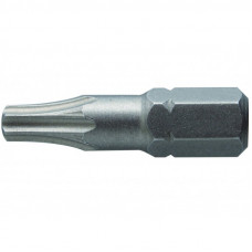 Hogert Skrūvgrieža uzgalis, TORX 10, 25mm, S2, 2gab., blisterī, HT1S361 HOGERT