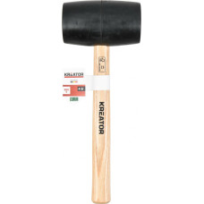 Kreator Melns gumijas āmurs ar koka kātu 900g KREATOR KRTH90603