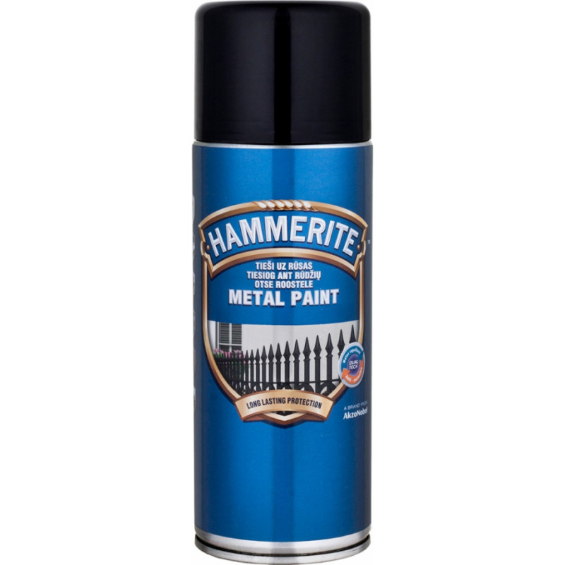 Hammerite Metāla aizsargkrāsa Hammerite Smooth aerosols 0.4 L balta - gab