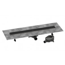 Hansgrohe dušas kanāls RainDrain Go, 800 mm, flīzējams, matēts melns
