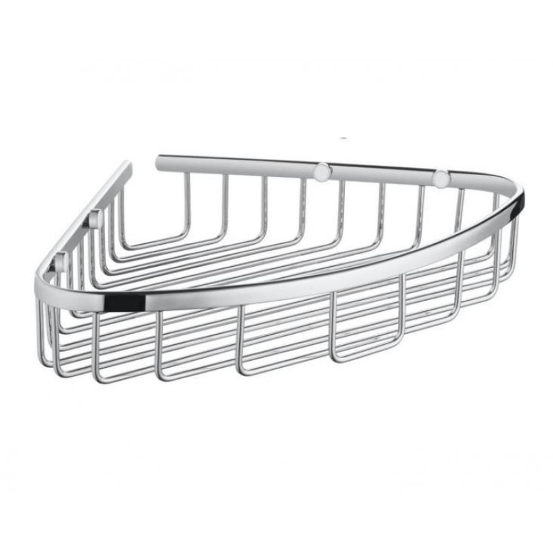 Grohe plaukts BauCosmopolitan, stūra, 114x114 mm, hroms