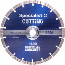 Specialist+ Premium Dimanta betona griešanas disks, 230x3x22mm