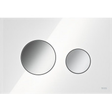 Tece loop WC stikla plāksne (9240660)balts/hr.glanc