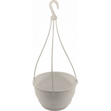 Form Plastic Puķu pods karināms 25cm Europa balts