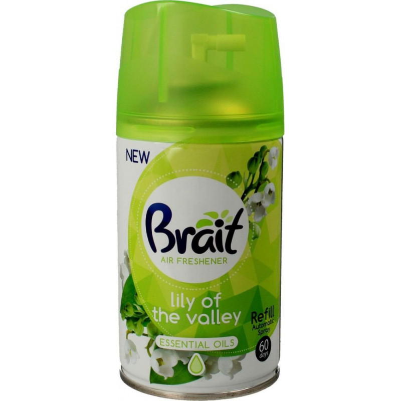 Brait Gaisa atsvaidzinātājs dozatoram 250ml Brait Lily of the Vall