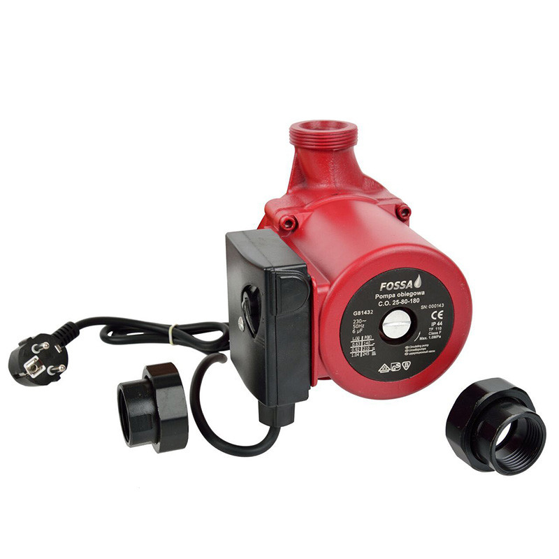 Geko Cirkulācijas sūknis 25-80-180, 3-ātrumi 245W, 5800l/h, G81432 Geko