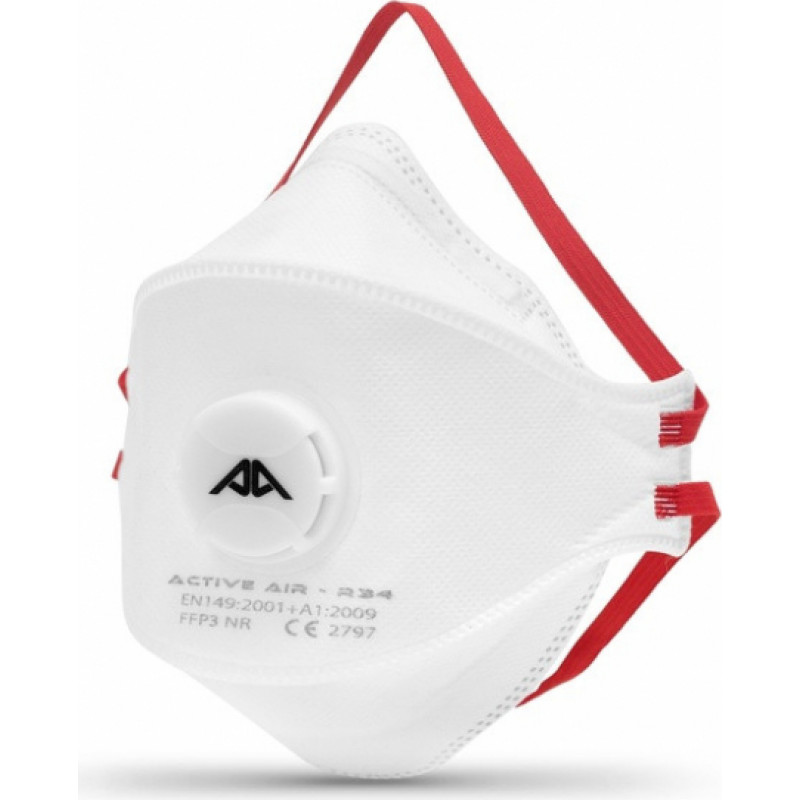 Active Gear Respirātors ar vārstu, Active AIR R34 FFP3 ACTIVE GEAR