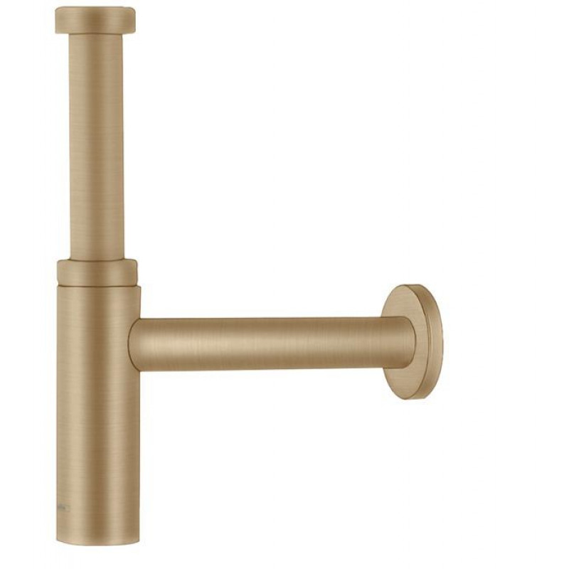 Hansgrohe izlietnes sifons Flowstar S, 1¼ x 32 mm, misiņš, brushed bronze