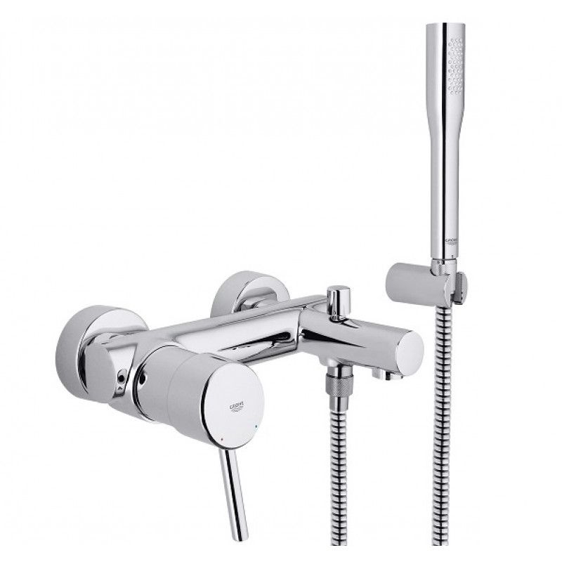 Grohe vannas maisītājs Concetto, ar dušu, hroms