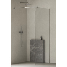 Ravak dušas siena Walk-In Air, 900 mm, h=2000, hroms/caurspīdīgs stikls