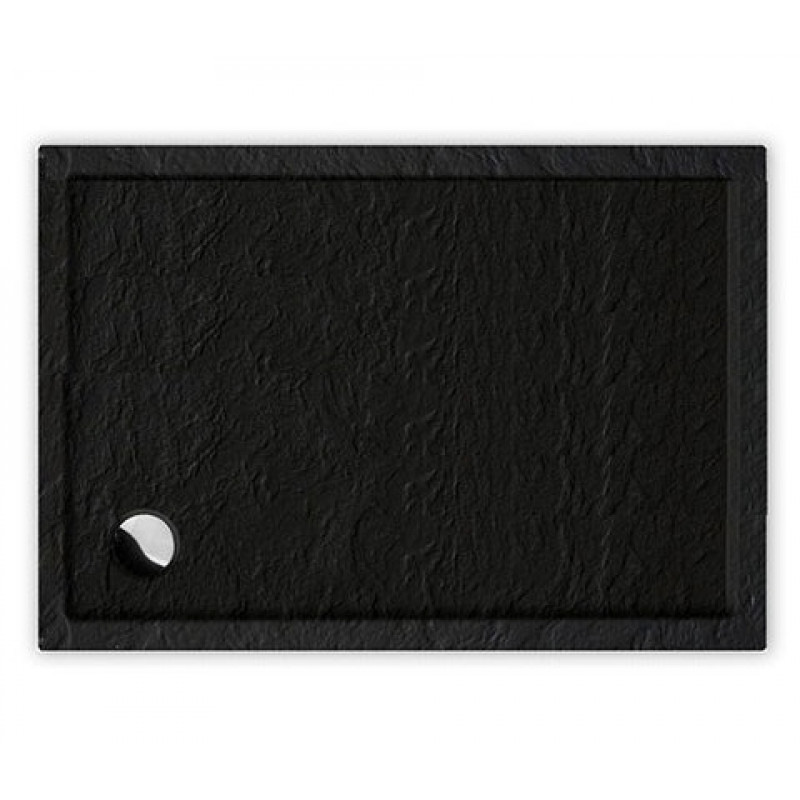 Roth dušas paliktnis Flat Stone, 1000×900 mm, h=50 mm, anthracite, akrila