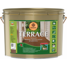 Eskaro Terrace Eļļa uz šķīdinātāju bāzes koka virsmas aizsardzībai, brūna, 9L
