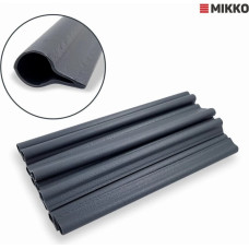 Mikko Rattan Nobeigums žoga lamilēm 19cm 10gab Tumši pelēks