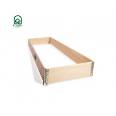 Paaugstinātā dārza dobe koka KLASIKA GARDEN 1200×800×195 mm / gab