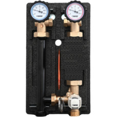 Sūkņu gr. 3-ceļu v.+t-reg. bez sūkņa Dn25, Kvs 2.6