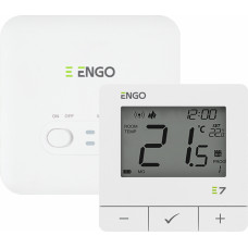Engo Bezvadu telpas termostats ENGO E7, balts