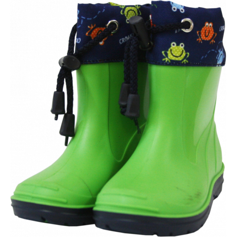 Paliutis Zābaki PVC bērnu zaļi 22 izm. ar manž.