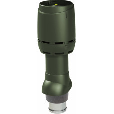 Vilpe FLOW izolēts ventilācijas izvads 125P/IS/500, zaļš