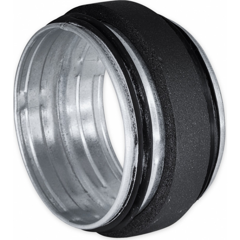 Europlast izolēts savienojums metāla, Ø125mm ar gumijām, izolācija 9mm