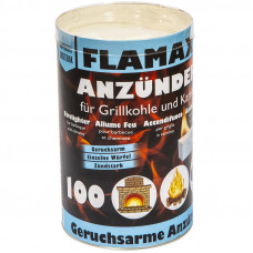 Flamax Parafīna aizdedzināšanas kubiņi 100gab. 1318116 FLAMAX
