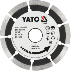 Yato Dimanta Griešanas Disks Sausai Griešanai 115mm YT-6002 YATO