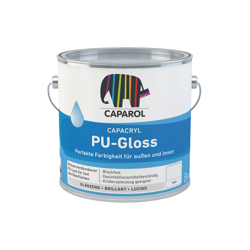 Caparol Krāsa CAPAROL Capacryl PU-Gloss BW 0,7 LT - gab