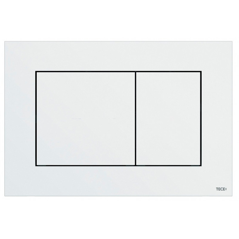 Tece taustiņš TECEnow duo, 220x150 mm, balts