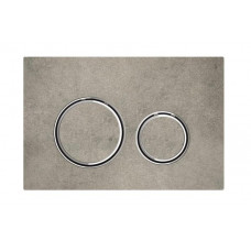 Geberit taustiņš Sigma21, 246x164 mm, concrete look/hroms