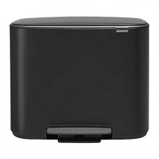 Brabantia atkritumu tvertne ar pedāli Bo, 36l, matēta melna