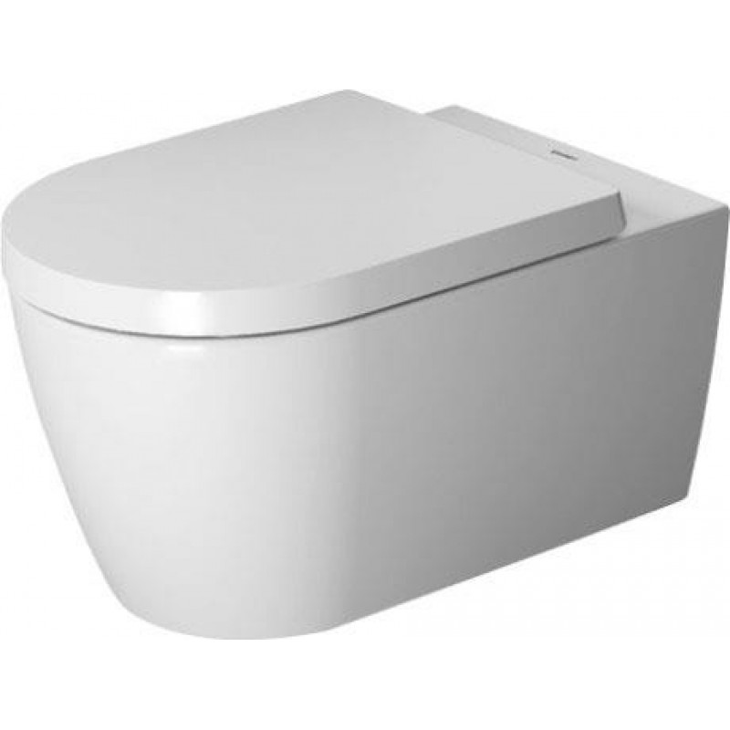 Duravit pods ME by Starck Rimless, stiprināms pie sienas, 370x570 mm, Durafix, white/white satin matt