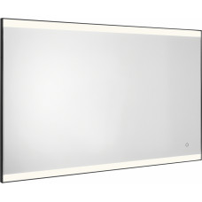 Gedy spogulis ar apgaismojumu Jeff, 1000 mm, h=700 mm, melns