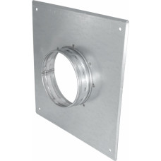 Europlast metāla ventilācijas adapteris, Ø100mm, bez gumijas