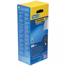 Rapid Glue sticks 190x12mm, universal, transparent, 48pcs, Rapid